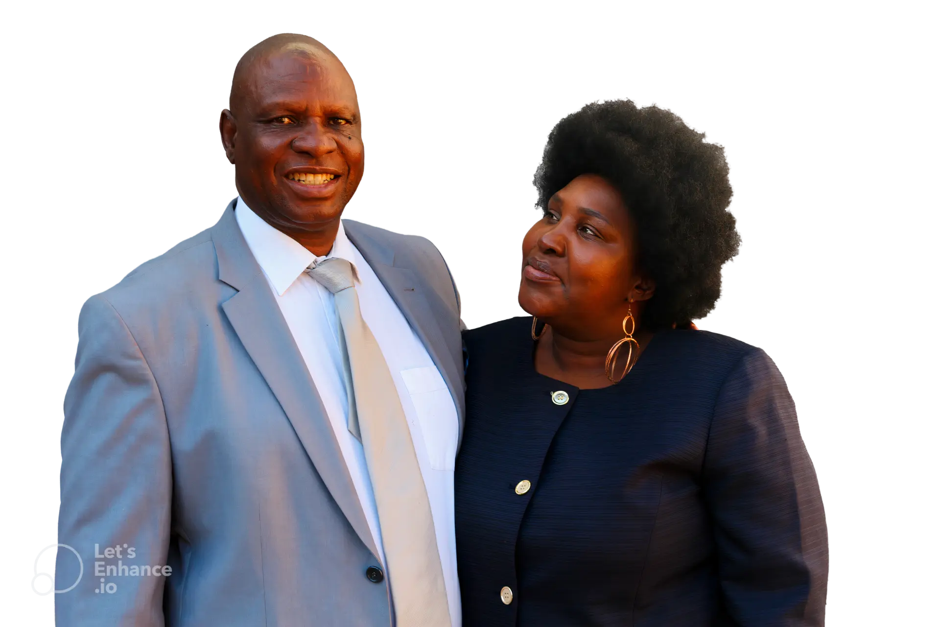 Apostle T. Gunguwo and Dr. L. Gunguwo
